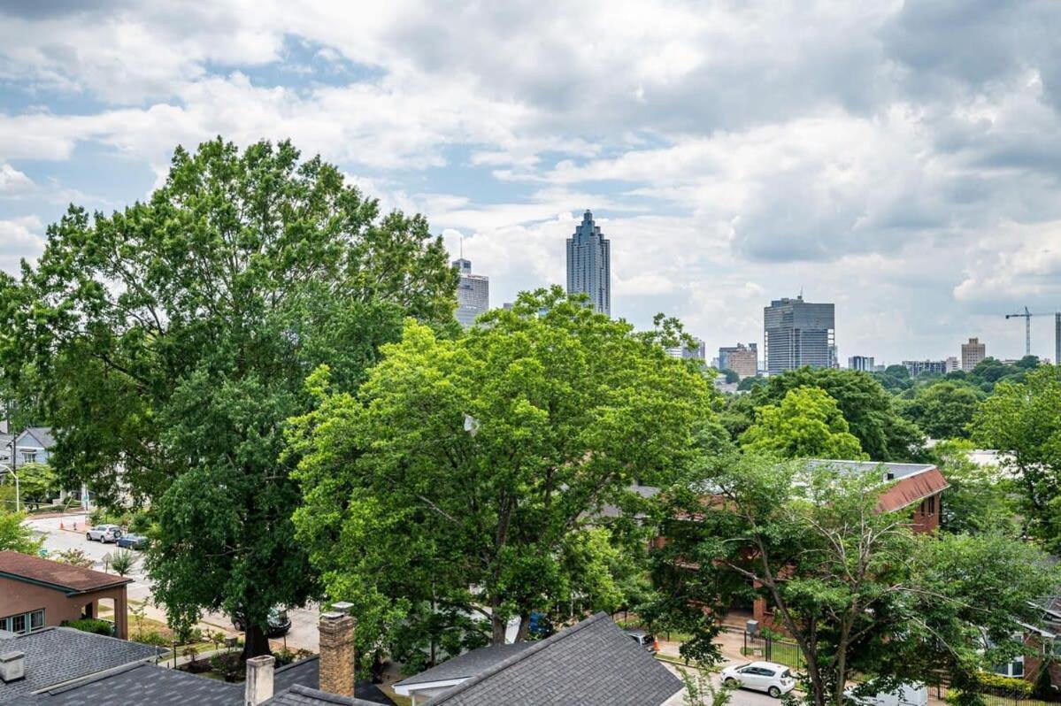 Downtown New Built Roof Top Balcony City View 525Pkwy Atlanta Exterior photo