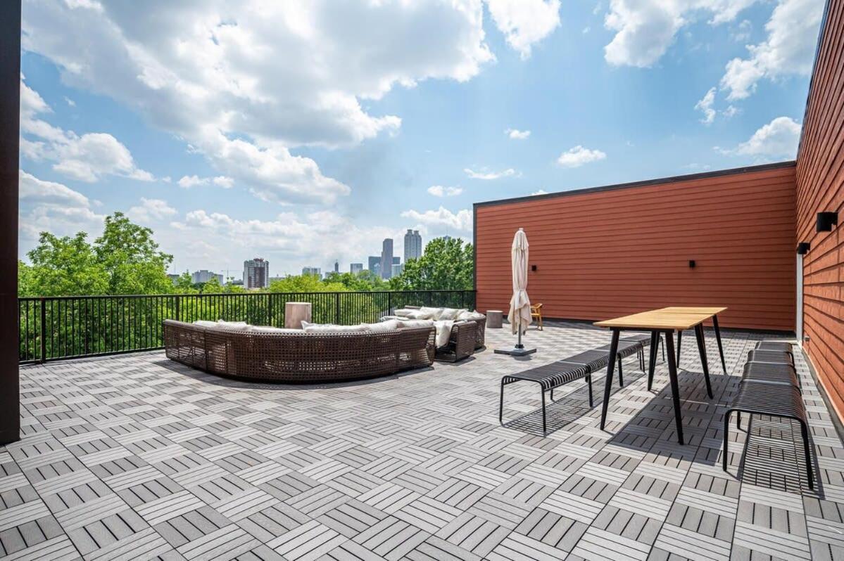 Downtown New Built Roof Top Balcony City View 525Pkwy Atlanta Exterior photo